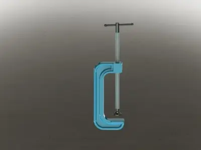G clamp 3D model
