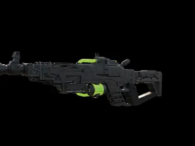 BIORIFLE 3D model