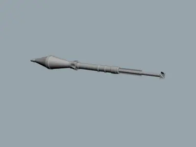 RPG Rocket 3D model