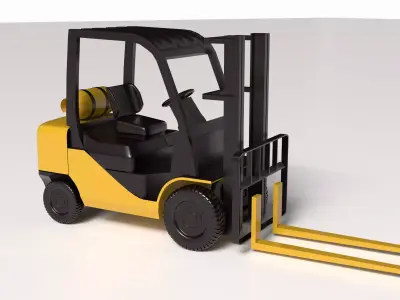 folklift 3D model