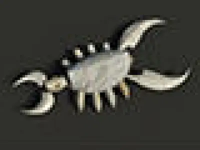 Paper Insect 3D model