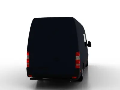 Mercedes Benz Sprinter L3H2 2015 Crew Van UK 3D model