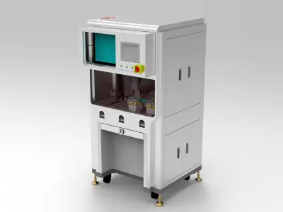 Laser engraving machine 3D model
