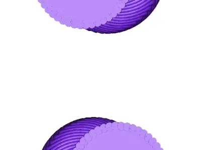 3d plant pot Free 3D model