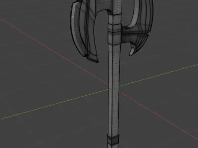blade weapon Low-poly 3D model purchase