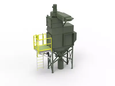 Camfil Dust Collector 3D print model
