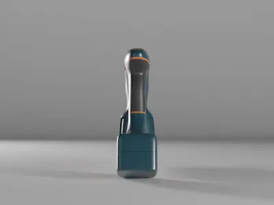 generic reciprocating saw game ready Low-poly 3D model