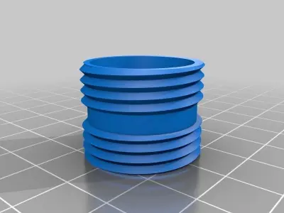 Screwable Two Part Globe - Earth in 3D Free 3D print model