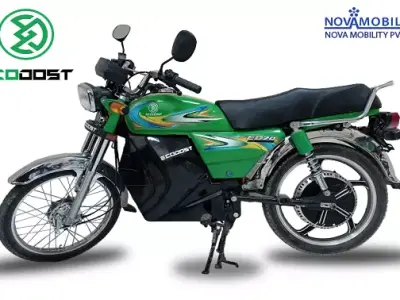 Realistic Electric Bike 3D Model - High-Quality Detailed E-Bike 3D model