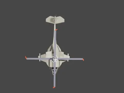 helicopter war 23 limit crush 2  3D model