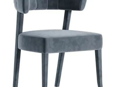 customizable chair marilyn table 3D model