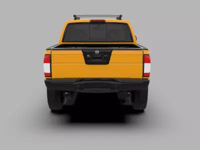 Nissan Frontier Pickup Truck 2004 Free 3D model
