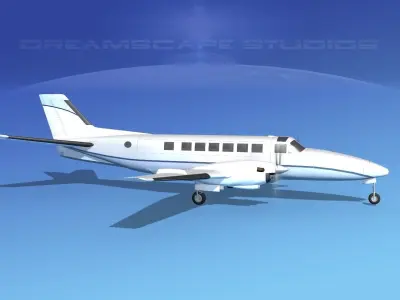 Beechcraft B99 Corporate 5 3D model