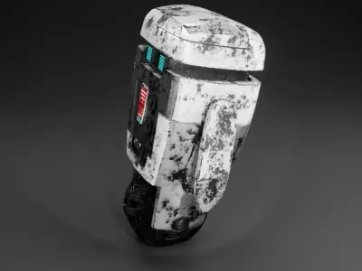 RobotTim robot Free low-poly 3D model