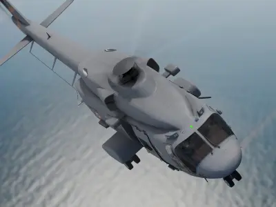 HAL IMRH Multi Role Helicopter 3D model