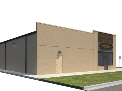 Retail-066 Retail Store 3D model