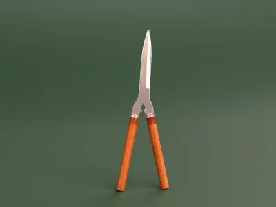 Hedge Shears Tool 3D model