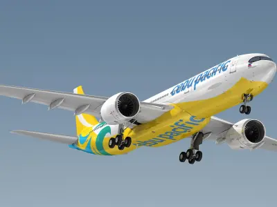 Airbus A330neo Cebu Pacific 3D model
