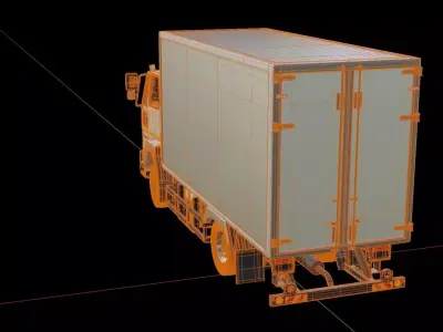 Ashok Leyland Ecomet Cargo Truck 3D model