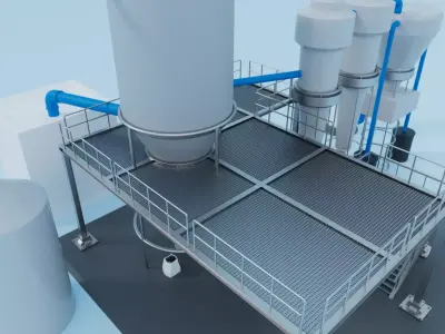 Spray Dyer Low-poly 3D model