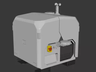 DJI Dock 3 Drone Station High-Fidelity 3D Model 3D model