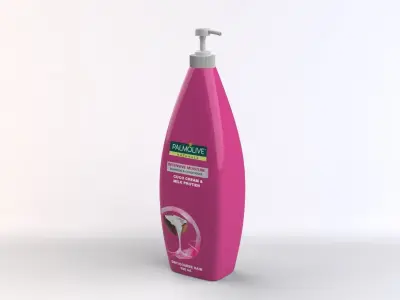 Shampoo and Conditioner Low-poly 3D model
