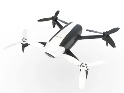 Parrot Bebop v2  3D model