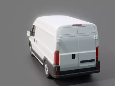 Peugeot Boxer Van 3D model