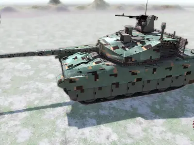 pt16 Low Low-poly 3D model