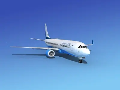 Boeing 737-800 Tampa Air 3D model