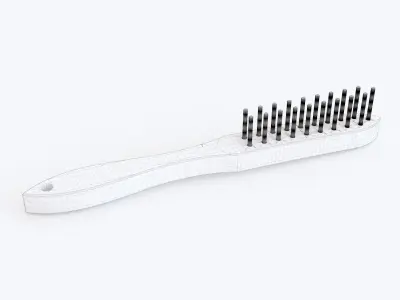Steel brush 3D model