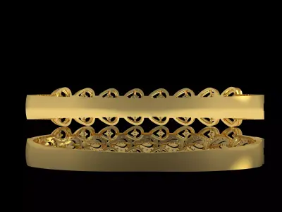 Art Deco Bracelet 35 3D print model