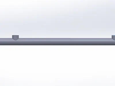 SCREW CONVEYOR 219-5000 mm 3D model
