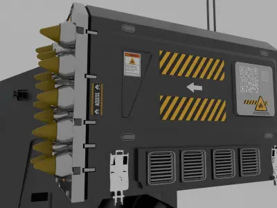 Helldivers 2 EXO-45 Patriot Exosuit 3D model