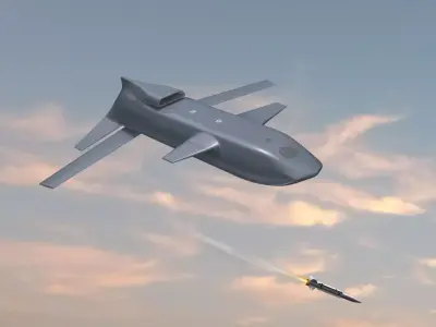 LongShot UCAV 3D model