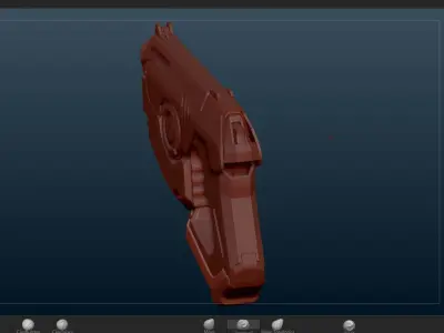 Tracer Gun 3D model
