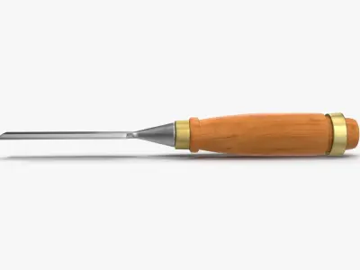 Straight chisel 12mm 3D model purchase