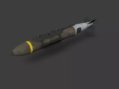 JDAM Missile Low-poly 3D model