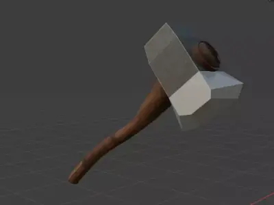 axe hd for free Free 3D model