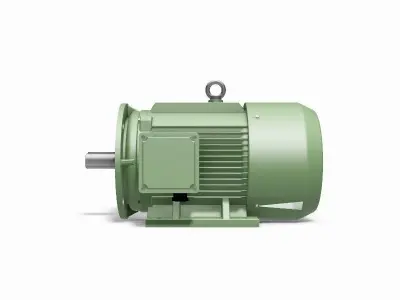180L B35 Right IEC electric motor - 3D CAD model 3D model