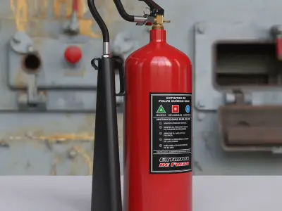  Fire extinguisher  3D model