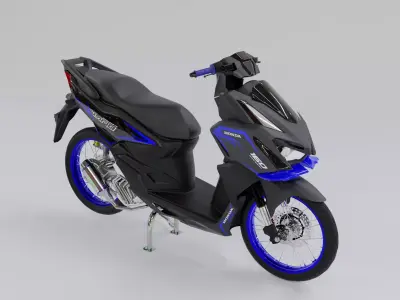 HONDA VARIO 160 2022 3D model