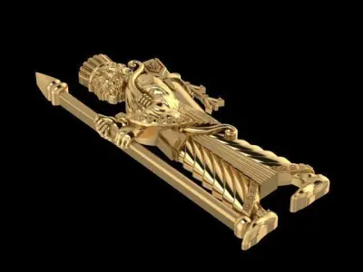 pendant Achaemenid soldier 3D print model