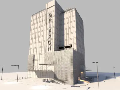 Office buildings Contemporary  3D model