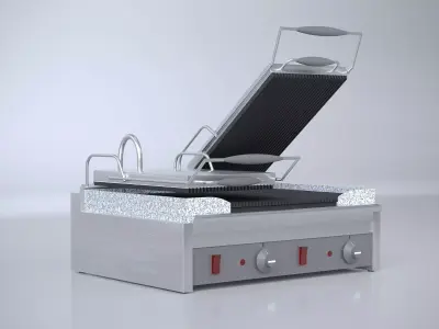 INDUSTRIAL DOUBLE TOAST MACHINE 3D model