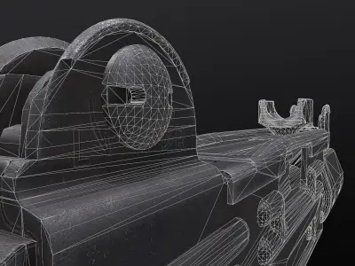 UZI - Submachine Gun 3D model