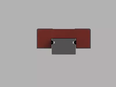 MGN12H Linear Rail Carriage Full Assembly 150 300 450mm STEP 3D model