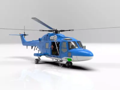 Westland Sea Lynx Mk88 3D model