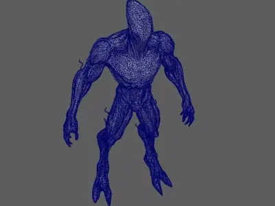 Alien Fighter  3D model