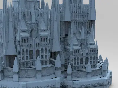 Barons Tower 3 models 3D model